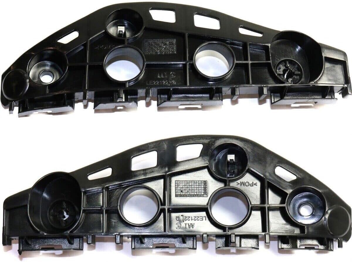 Set Of 2 Front Bumper Cover Retainer Plastic Left Driver & Right Passenger Side Direct Replacement Compatible With 2013-2015 Lexus RX350 / RX450h LX1033111 LX1032111 52535-0E040