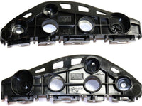 Set Of 2 Front Bumper Cover Retainer Plastic Left Driver & Right Passenger Side Direct Replacement Compatible With 2013-2015 Lexus RX350 / RX450h LX1033111 LX1032111 52535-0E040