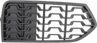 Set Of 2 Front Fog Light Cover Textured Left Driver & Right Passenger Side Direct Replacement Compatible With 2014-2021 BMW 2-Series BM1039158 BM1038158 51118056798 51118056797