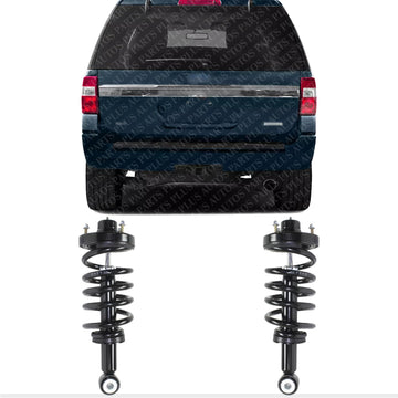 Set Of 2 Rear Spring Struts Assembly With Twin-Tube Right Passenger & Left Driver Side Direct Replacement Compatible With 2007-2017 Ford Expedition/Lincoln Navigator 7L1Z18124C