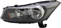 Set Of 2 Front Head Light Assembly Halogen Right Passenger & Left Driver Side Direct Replacement Compatible With 2008-2012 Honda Accord HO2502130 HO2503130 33150TA0A01 33100TA0A01