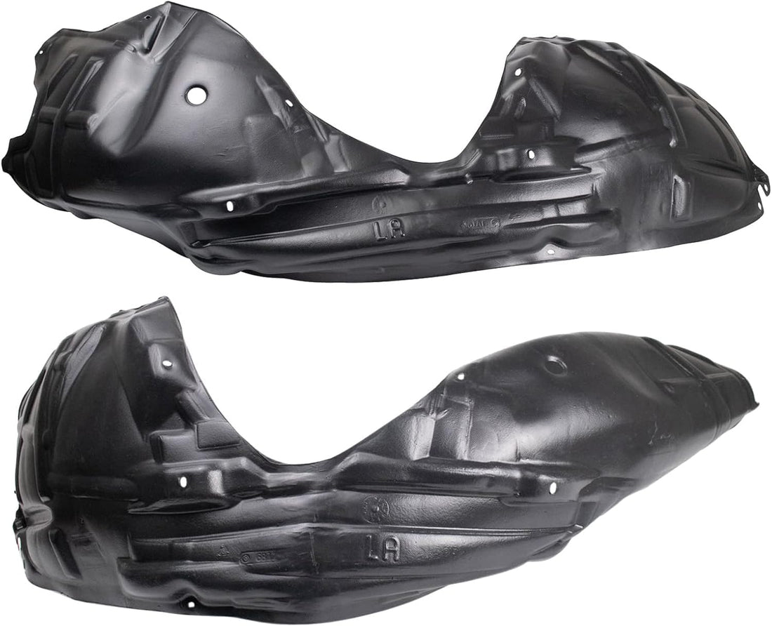 Set Of 2 Front Fender Liner Right Passenger & Left Driver Side Direct Replacement Compatible With 2015-2022 Dodge Challenger CH1249173 CH1248173 68259092AF 68259093AF
