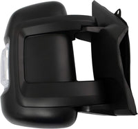Front Mirror Manual Folding Non-Heated Textured Right Passenger Side Direct Replacement Compatible With 2014-2021 Ram Pro Master VAN CH1321376 5VE98JXWAF 5VE98JXWAE