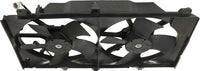 Front Radiator Cooling Fan Assembly Direct Replacement Compatible With 2003-2006 Nissan 350Z / 2003-2005 Infiniti G35 NI3115127 21481CF40B