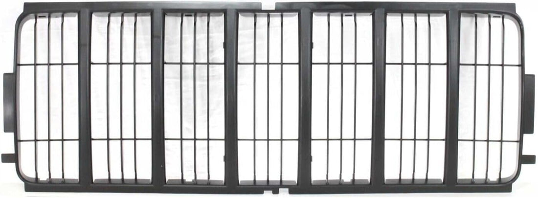 Front Grille Black Insert Plastic Direct Replacement Compatible With 2002-2004 Jeep Liberty CH1200243 55156609AB