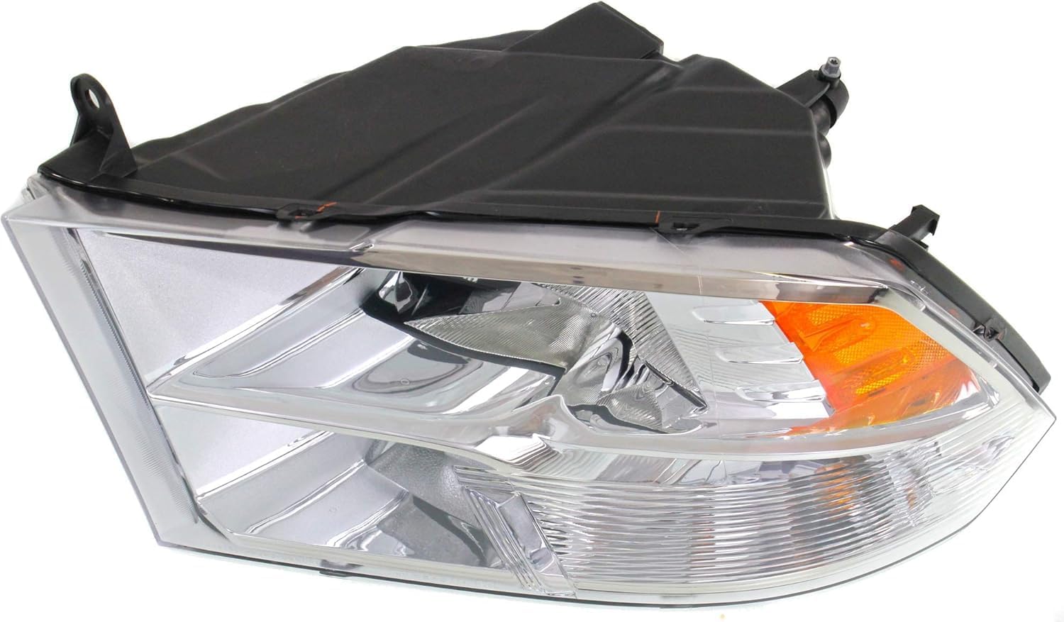 Front Head Light Assembly Left Driver Side Direct Replacement Compatible With 2013-2018 Ram 1500 2500 3500 CH2502242 68096439AJ