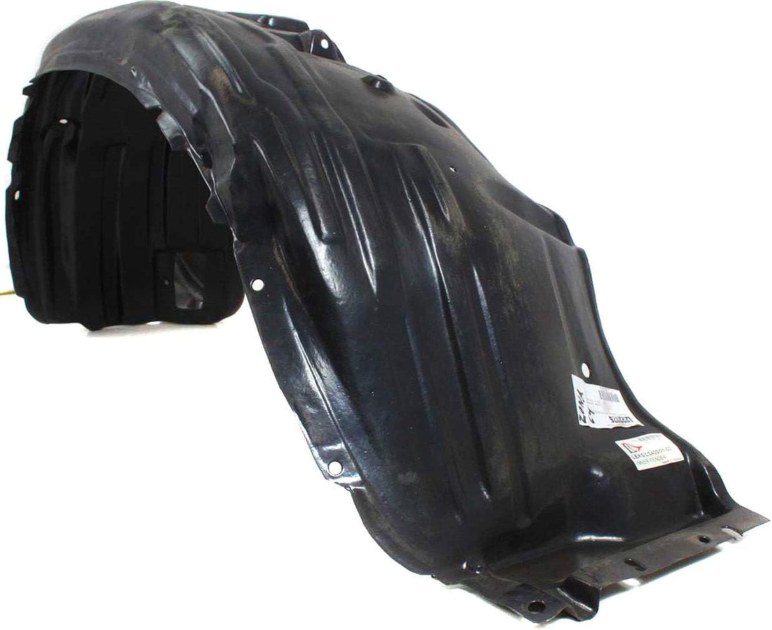 Front Fender Liner Left Driver Side Direct Replacement Compatible With 2001-2003 Lexus LS430 LX1248104 5380650020