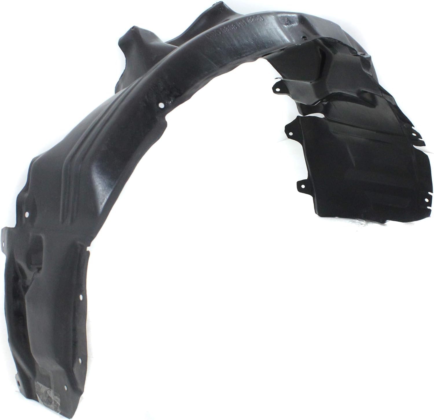 Front Fender Liner Right Passenger Side Direct Replacement Compatible With 2003-2006 Mitsubishi Outlander MI1249118 MN133148