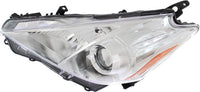 Front Head Light Assembly Left Driver Side Direct Replacement Compatible With 2012-2014 Toyota Prius TO2518137 8117047300