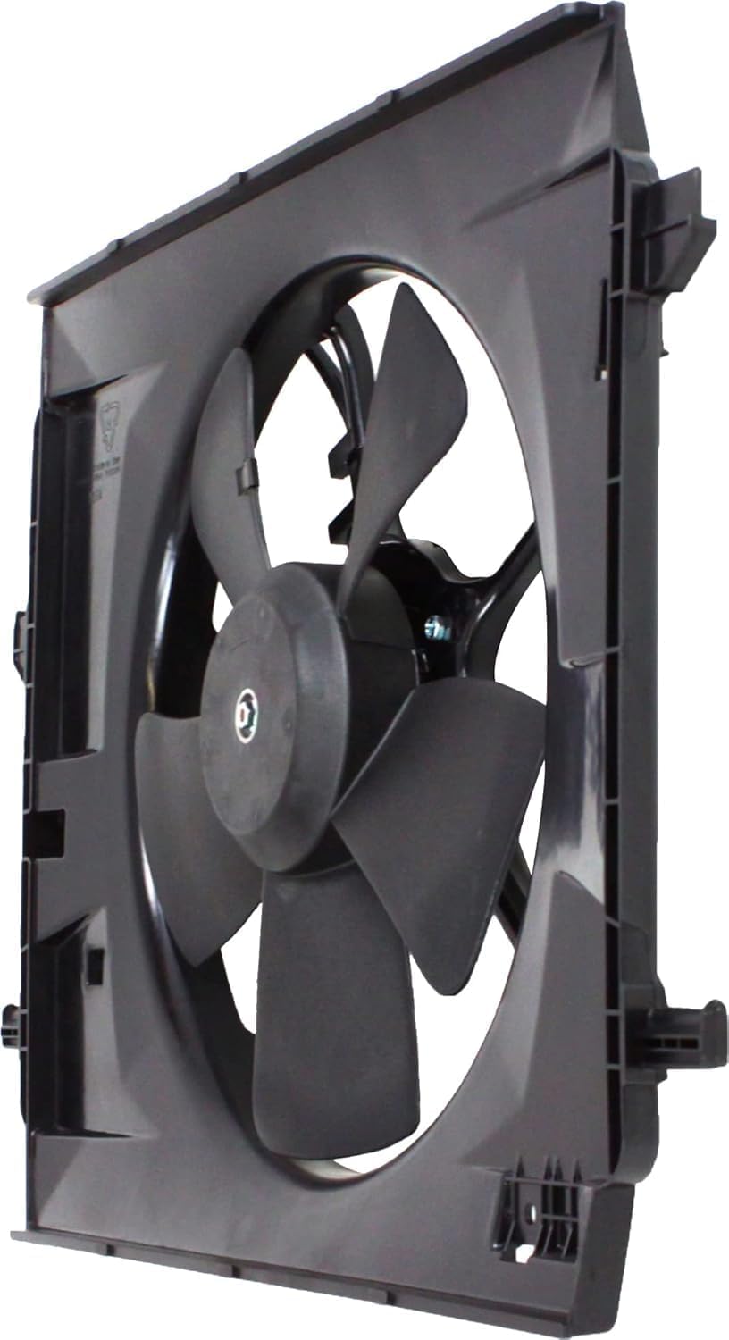 Front Radiator Fan Assembly Direct Replacement Compatible with 2006-2011 Chevrolet HHR GM3115200 25784660
