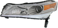 Set Of 2 Front Headlight Lens And Housing Right Passenger & Left Driver Side Direct Replacement Compatible With 2009-2011 Acura TL AC2519116 AC2518116 33101TK4A01 33101TK4A02