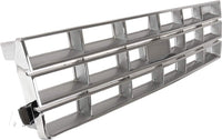Front Grille Chrome Shell And Insert Direct Replacement Compatible With 1983-1990 Chevrolet S10 Blazer / 1982-1990 Pickup GM1200334 14027187