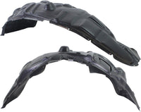 Set Of 2 Front Fender Liner Left Driver & Right Passenger Side Direct Replacement Compatible With 2009-2012 Dodge Ram 1500 Pickup CH1248152 CH1249152 ‎68110686AE 68110687AD