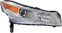 Set Of 2 Front Headlight Lens And Housing Right Passenger & Left Driver Side Direct Replacement Compatible With 2009-2011 Acura TL AC2519116 AC2518116 33101TK4A01 33101TK4A02