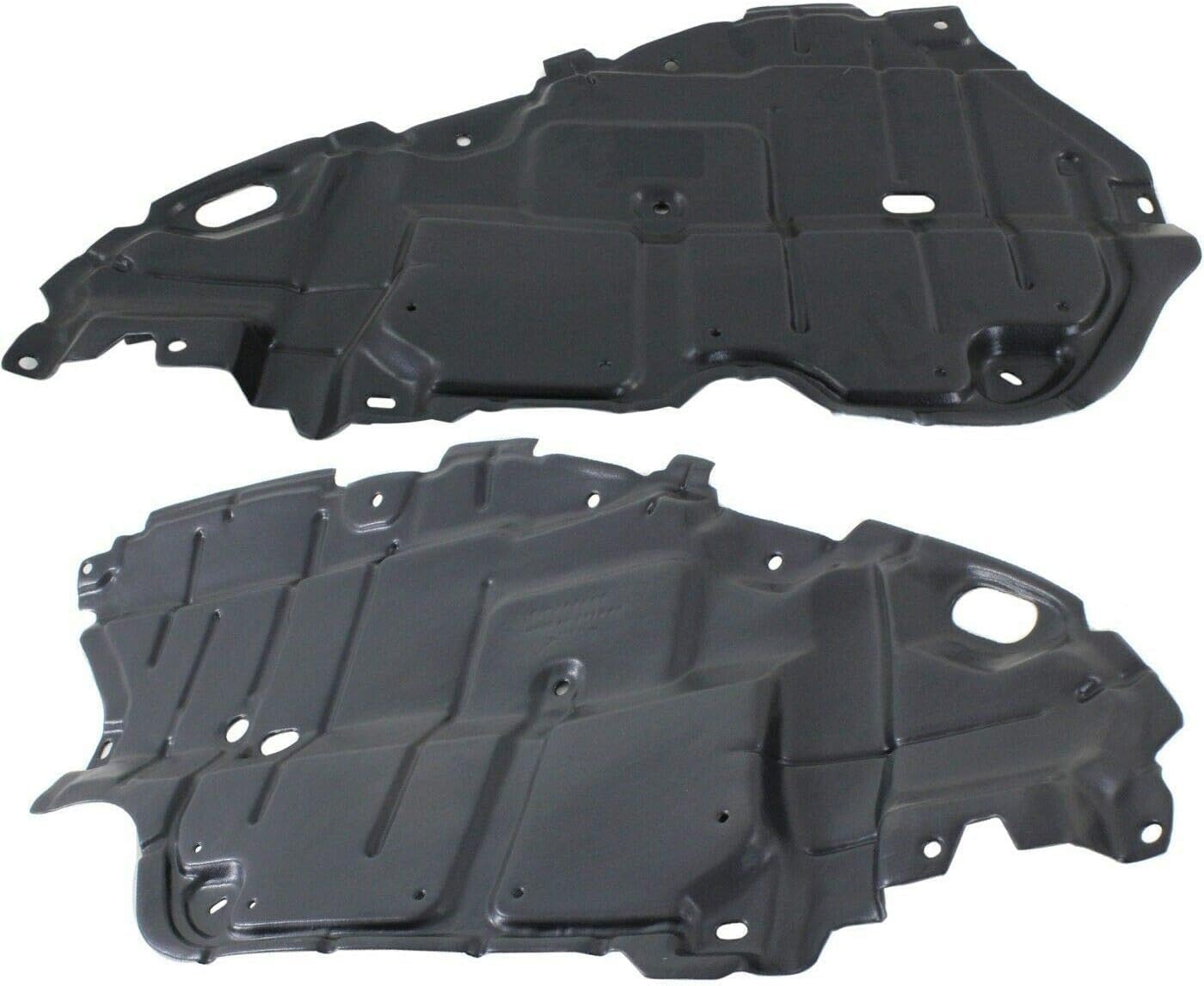Set of 2 Front Engine Splash Shield Under Cover Left Driver & Right Passenger Side Direct Replacement Compatible with 2007-2011 Toyota Camry ‎‎TO1228171 TO1228170 5144106110