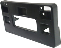 Front License Plate Bracket Textured Direct Replacement Compatible with 2008-2012 Honda Accord HO1068112 71145TA0A00