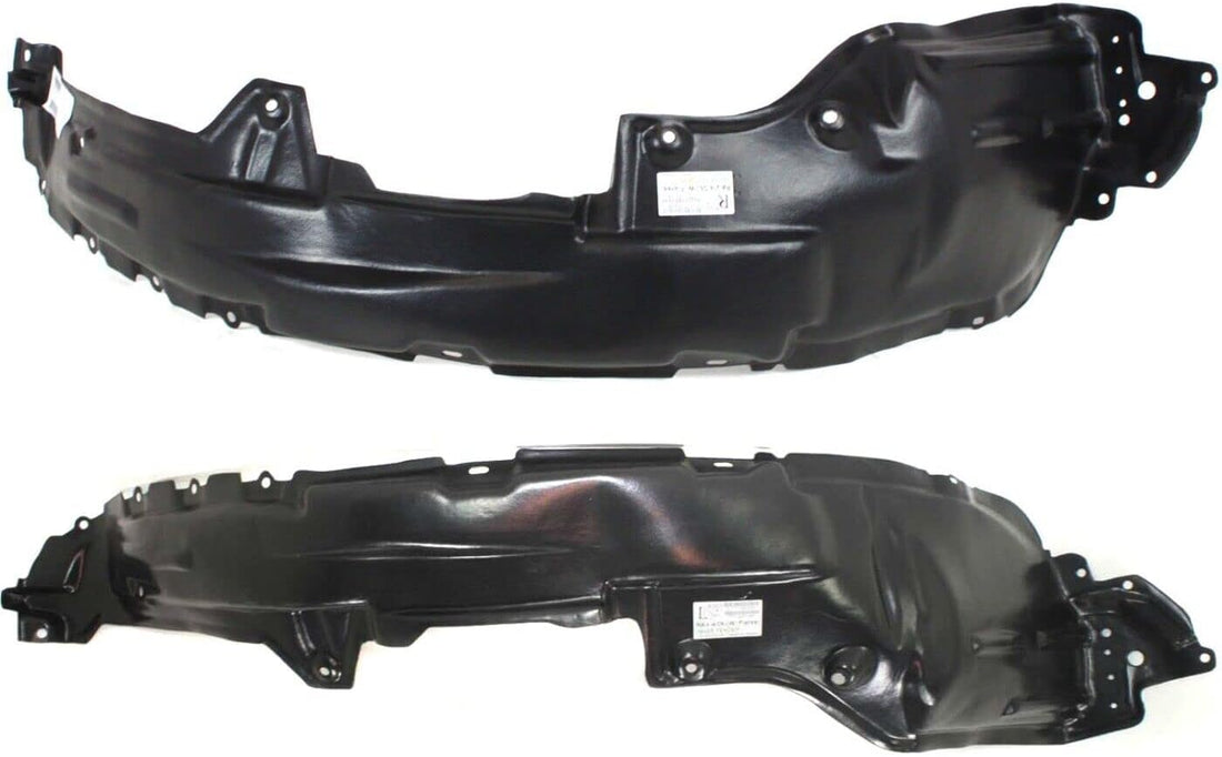 Set Of 2 Front Fender Liner Left Driver & Right Passenger Side Direct Replacement Compatible With 2006-2012 Toyota RAV4 TO1248144 TO1249144 5387642075 538750R020