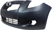 Front Bumper Cover Primed With Fog Light Holes Direct Replacement Compatible With 2007-2008 Toyota Yaris TO1000325 5211952925