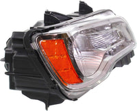 Front Headlight Assembly With Chrome Interior Right Passenger Side Direct Replacement Compatible With 2011-2014 Chrysler 300 68143002AC-PFM