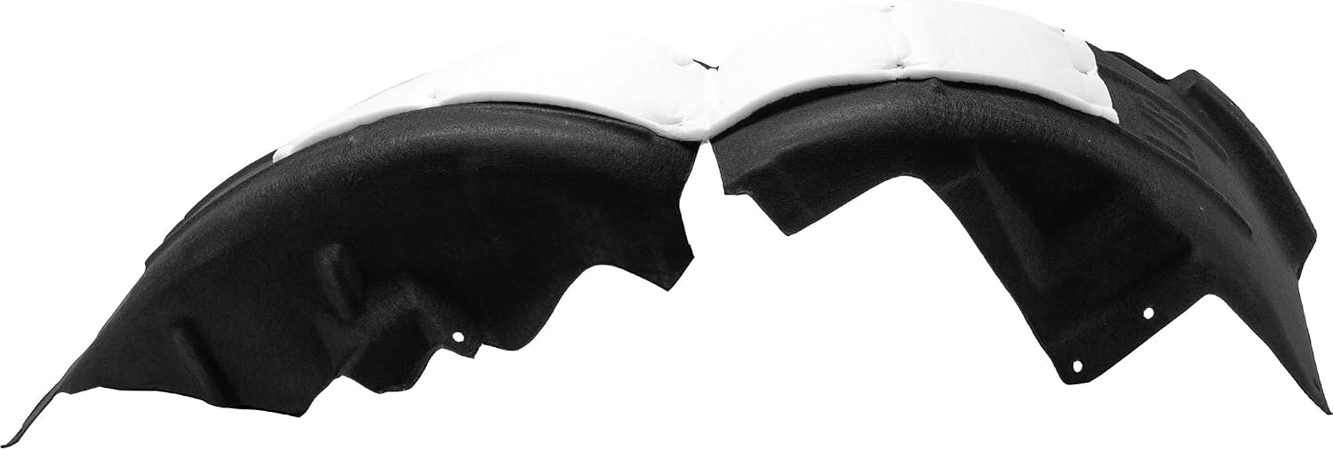 Rear Fender Liner Right Passenger Side Direct Replacement Compatible With 2013-2020 Lincoln MKZ/Hybrid FO1763104 DP5Z58278B50A
