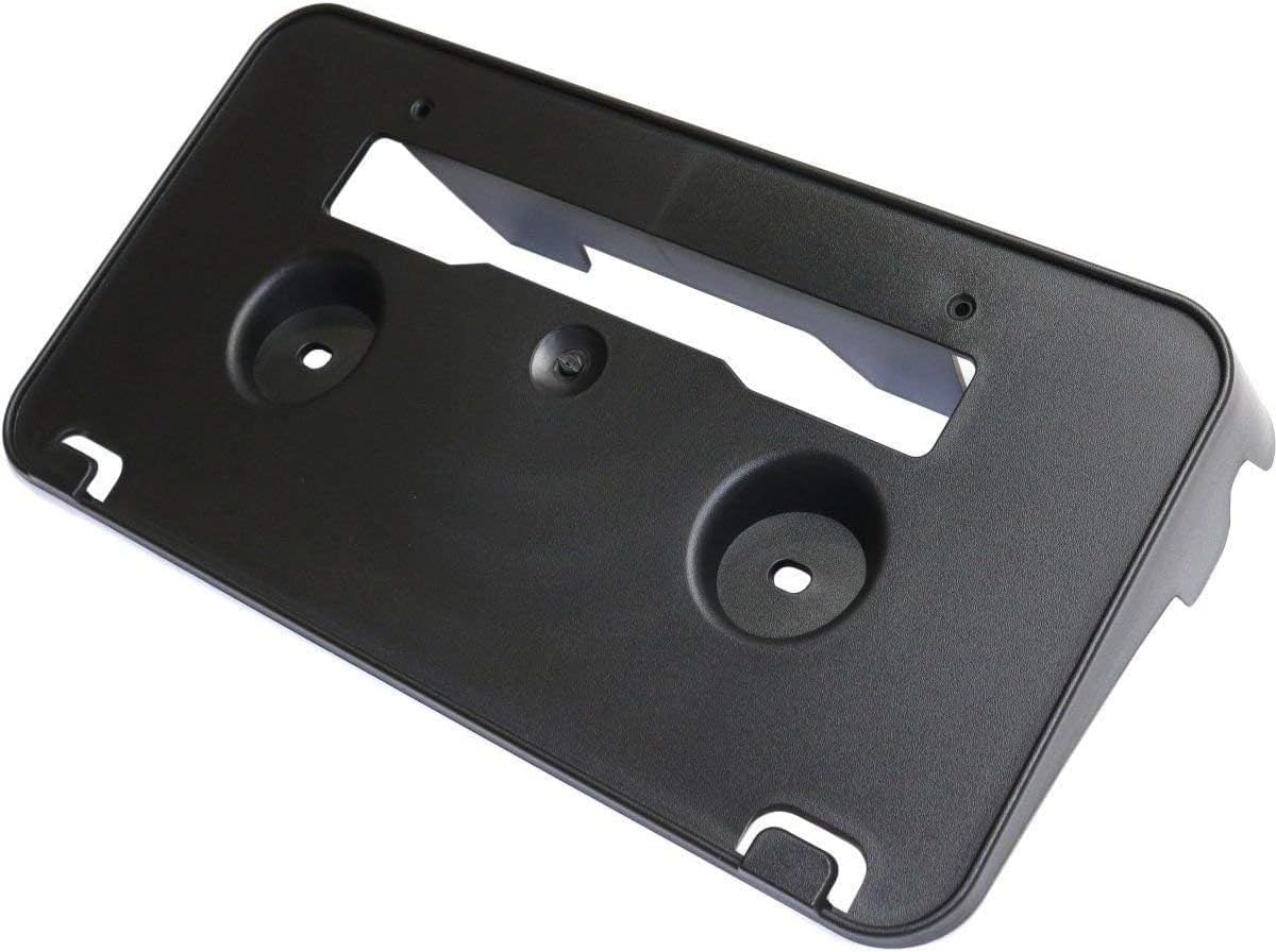 Front License Plate Bracket Textured Direct Replacement Compatible with 2013-2016 Ford Fusion FO1068145 DS7Z17A385AA