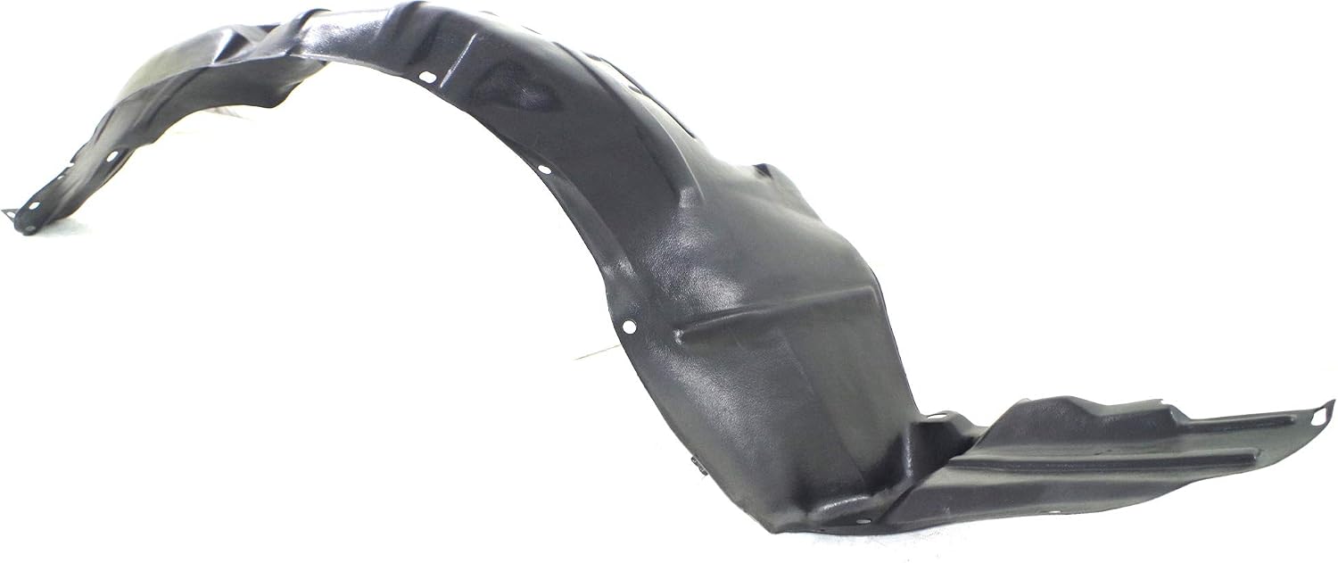 Front Fender Liner Left Driver Side Direct Replacement Compatible With 2004-2009 Nissan Quest NI1250117 63843CK000