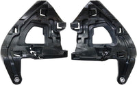Set of 2 Front Head Light Bracket Plastic Left Driver & Right Passenger Side Direct Replacement Compatible with 2018-2019 Volkswagen Beetle VW2509102 VW2508102 5C5941054B 5C5941053B