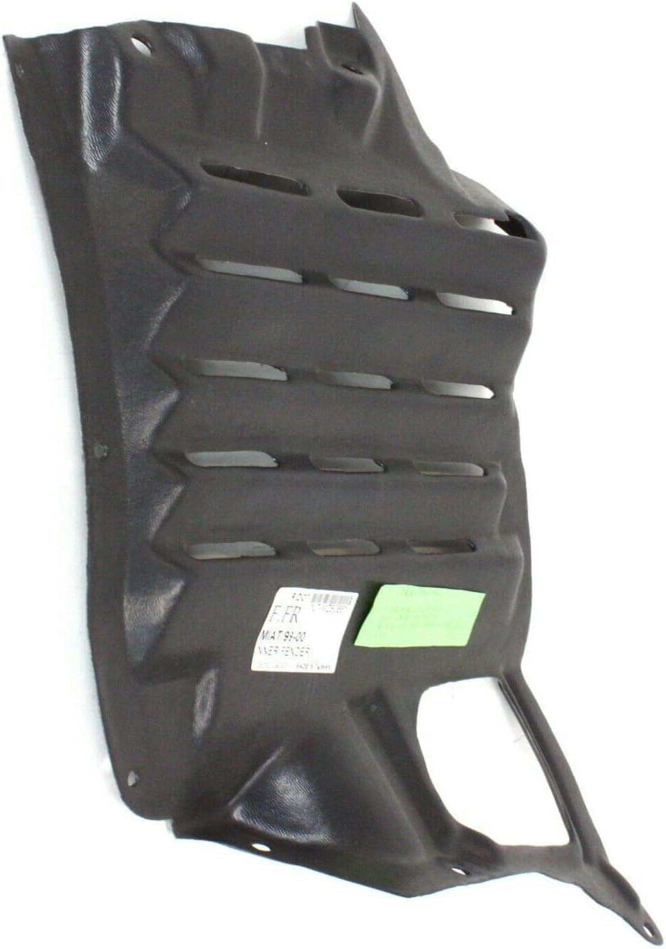 Front Section Fender Liner Right Passenger Side Direct Replacement Compatible With 1999-2000 Mazda Miata MA1251111 NC1056132E