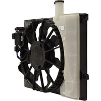 AUTOS PARTS PLUS Front Radiator Cooling Single Fan Assembly Plastic Direct Replacement Compatible with 2017-2018 Kia Forte KI3115151 25380B0000