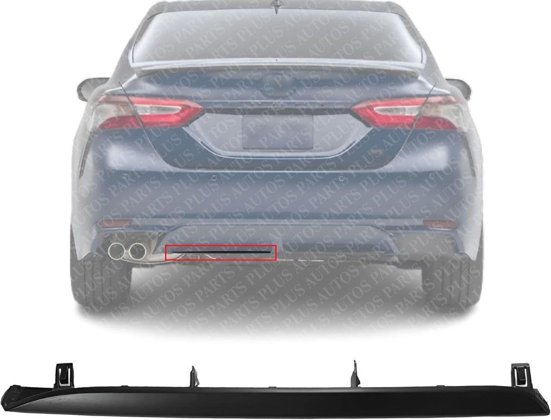Rear Bumper Lower Molding Left Driver Side Direct Replacement Compatible With 2018-2024 Toyota Camry TO1146106 5272406010