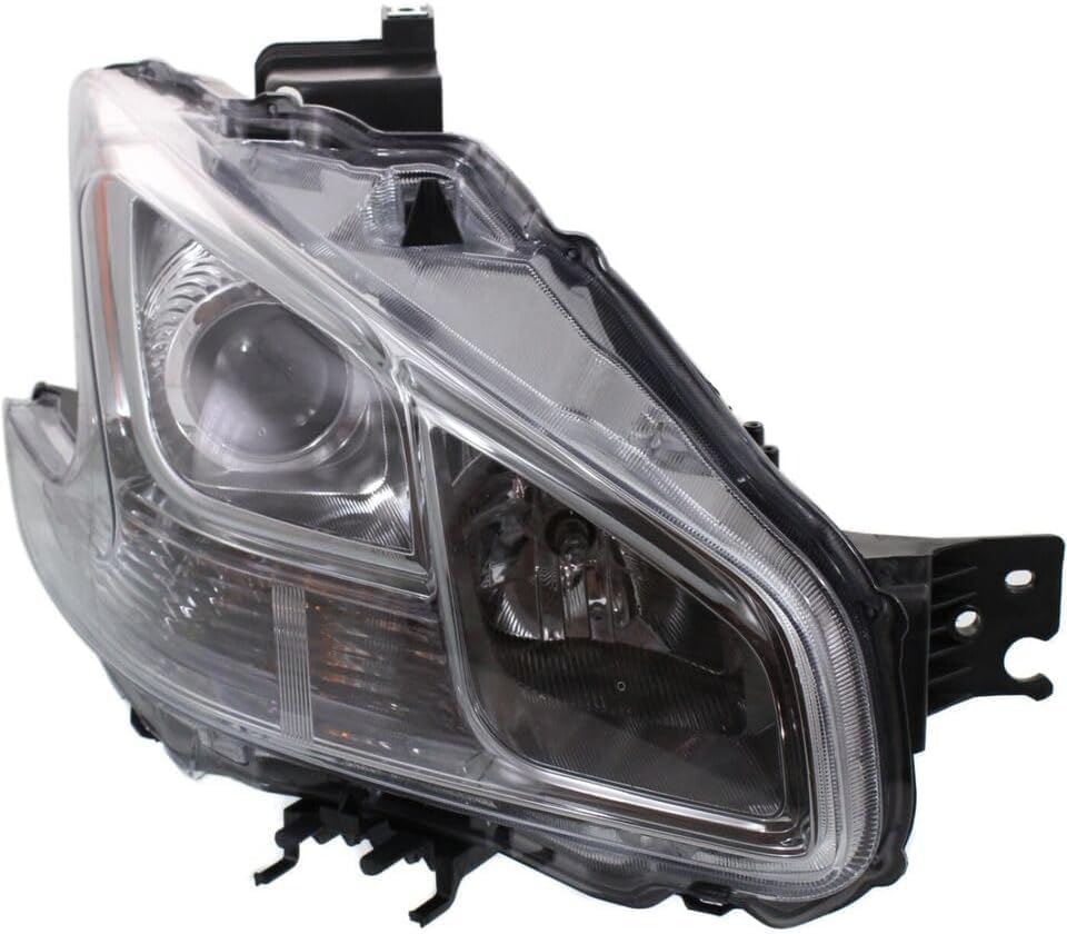 Set Of 2 Front Headlight Assembly Halogen Right Passenger & Left Driver Side Direct Replacement Compatible With 2009-2014 Nissan Maxima NI2502177 NI2503177 260609N00A 260109N00A