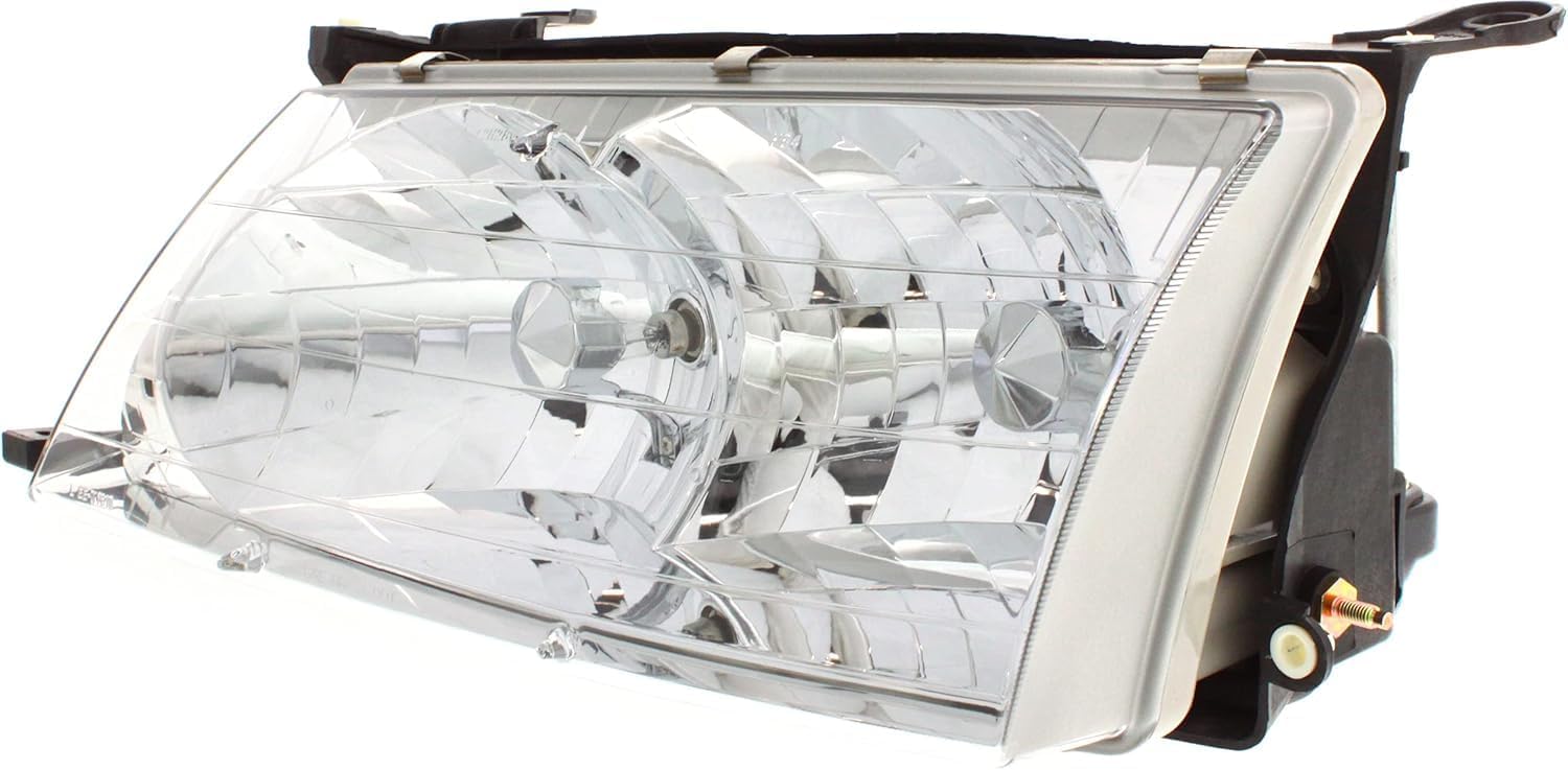 Set Of 2 Front Headlights Assembly Right Passenger & Left Driver Side Direct Replacement Compatible With 1998-1999 Toyota Avalon TO2502126 TO2503126 81150AC010 81110AC010