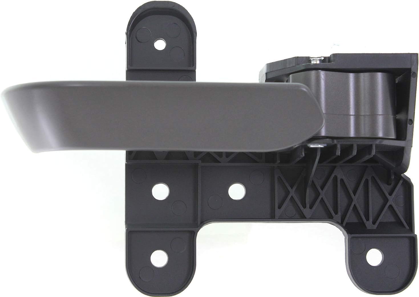 Front or Rear Interior Door Handle Painted Dark Gray Right Passenger Side Direct Replacement Compatible with 2004-2014 Nissan Pathfinder Armada/Titan 80670ZC30A 80670ZW00A