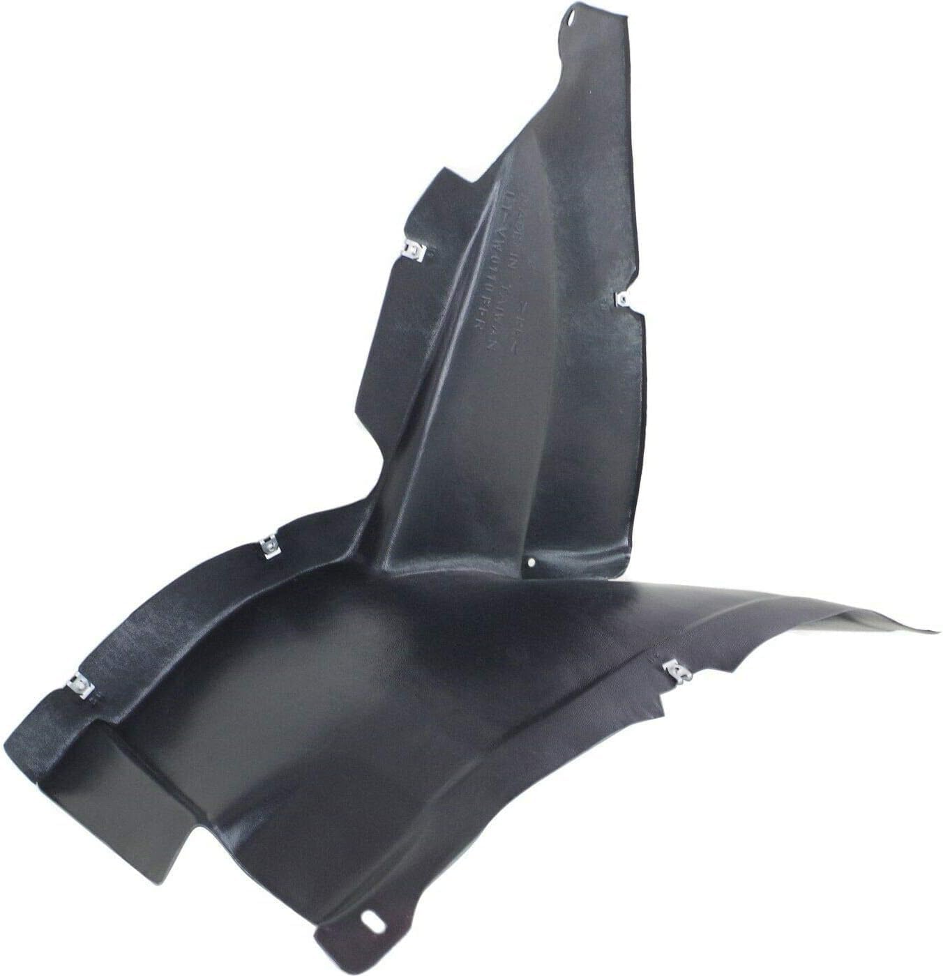 Front Section Fender Liner Right Passenger Side Direct Replacement Compatible With 2013-2017 Volkswagen CC VW1249127 3C8805912B