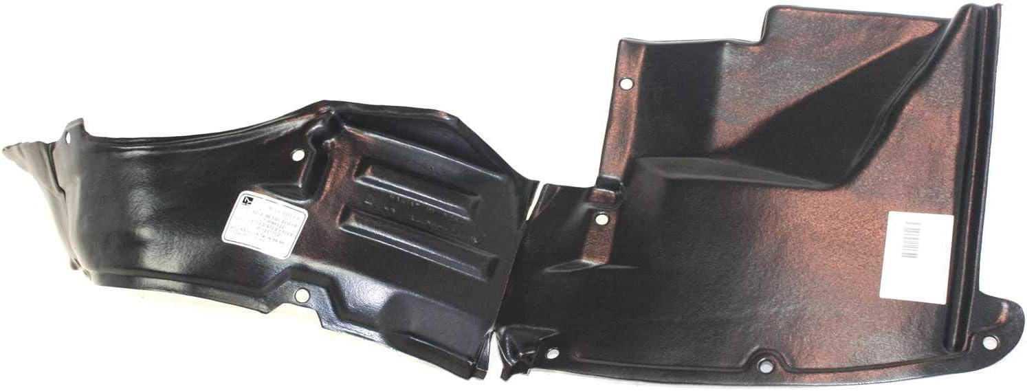 Front Fender Liner Right Passenger Side Direct Replacement Compatible With 1995-1999 Mitsubishi Eclipse / 1996-1998 Eagle Talon MI1251102 MR162460