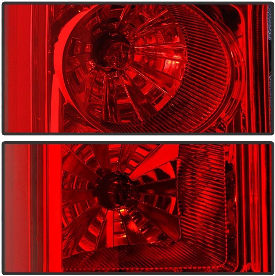 Tail Light Left Driver & Right Passenger Side Direct Replacement Compatible With 2009-2015 Honda Pilot HO2800174 HO2801174 33500SZAA02 33550SZAA02