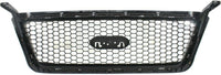 Front Grille Chrome Shell With Black Insert Direct Replacement Compatible With 2006-2008 Ford F-150 FO1200469 7L3Z8200CA