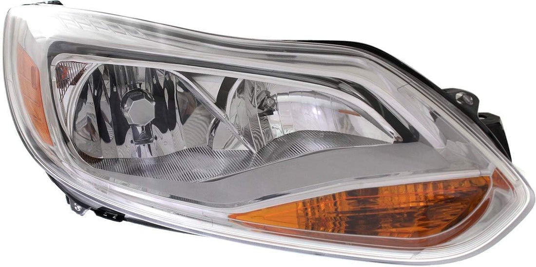 Front Head Light Assembly Right Passenger Side Direct Replacement Compatible With 2012-2014 Ford Focus FO2503298 BM5Z13008F