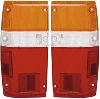 Set Of 2 Tail Light Lens Right Passenger & Left Driver Side Direct Replacement Compatible With 1984-1989 Toyota 4Runner / 1984-1988 Pickup TO2809102 TO2808102 8155189133 8156189133