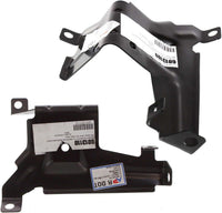Set Of 2 Outer Bumper Bracket Left Driver & Right Passenger Side Direct Replacement Compatible With 2007-2013 GMC Sierra 1500 2500HD GM1067182 GM1066182 15901539 15901538