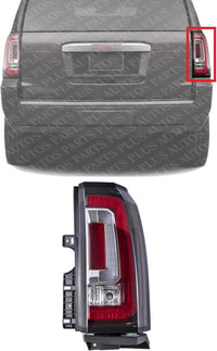 Tail Light Assembly Right Passenger Side Direct Replacement Compatible With 2015-2020 GMC Yukon/XL GM2801268 84536243