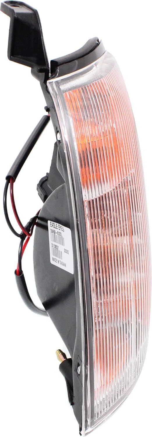 Front Corner Light Assembly Left Driver Side Direct Replacement Compatible With 1998-2000 Nissan Frontier / 2000-2001 Xterra NI2520124 261257Z425