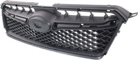 Front Grille Textured Black Shell And Insert Direct Replacement Compatible With 2015-2016 Subaru Impreza SU1200163 91122FJ040