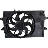 Front Radiator Fan Shroud Assembly Direct Replacement Compatible with 2010-2017 Chevrolet Equinox/GMC Terrain GM3115239 25952813-PFM