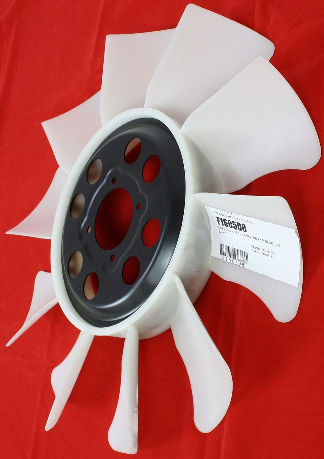 Front Radiator Cooling Fan Blade Direct Replacement Compatible With 1995-2001 Ford Explorer FO3112106 F77Z8600DB