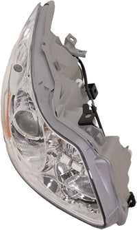 Front Head Light Assembly Right Passenger Side Direct Replacement Compatible With 2007-2008 Infiniti G35 IN2503137 26010JK60C