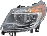 Set Of 2 Front Headlight Assembly Without Daytime Running Light Right Passenger & Left Driver Side Direct Replacement Compatible With 2014-2022 Ram ProMaster 1500 2500 3500 CH2503254