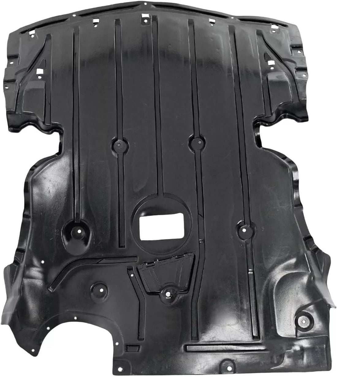 Front Engine Splash Shield Under Cover Plastic Direct Replacement Compatible with 2006-2011 BMW 3-Series B310118 51757129341-PFM