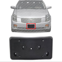 Front License Plate Bracket Direct Replacement Compatible with 2003-2007 Cadillac CTS GM1068124 25718714