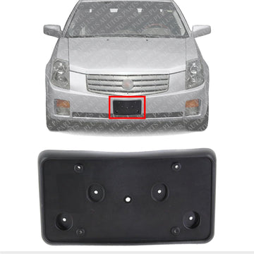 Front License Plate Bracket Direct Replacement Compatible with 2003-2007 Cadillac CTS GM1068124 25718714